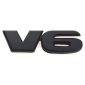 V6 STICKER BLACK
