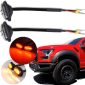 FORD F-150 FENDER FLARE LIGHT PAIR (RED)