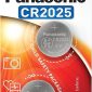 PANASONIC AND ENERGIZER CR2025 BATTERY