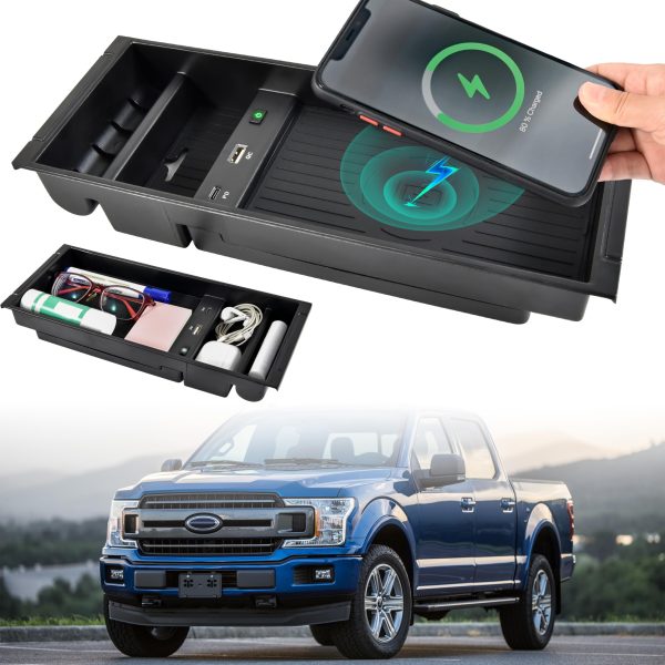 F-150 WIRELESS ARM REST CHARGER