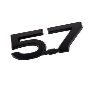 Black 5.7 Sticker