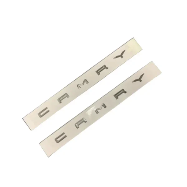 Silver Toyota Camry Sticker