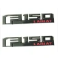 Ford F-150 Lariat Letter Pair Red and Black