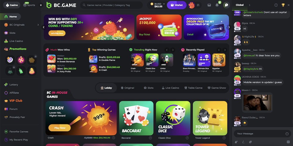 اكتشف مزايا برنامج الشركاء لـ BC Game اكتشف مزايا برنامج الشركاء لـ BC Game